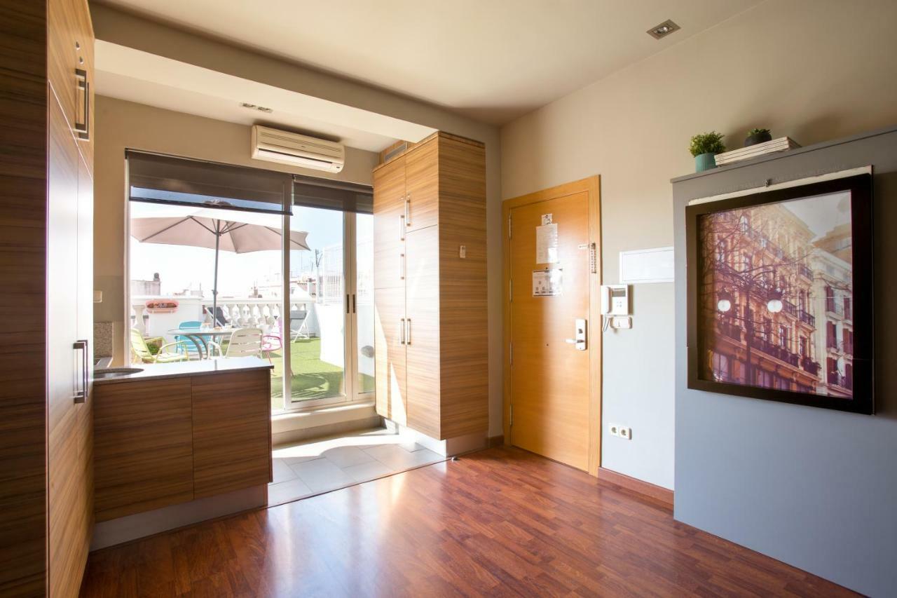 Apartmán Sky Touristic Attic Valencie Exteriér fotografie