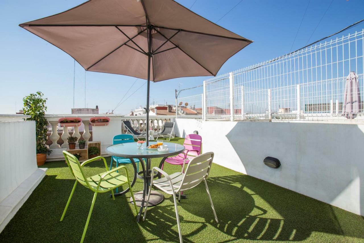 Apartmán Sky Touristic Attic Valencie Exteriér fotografie