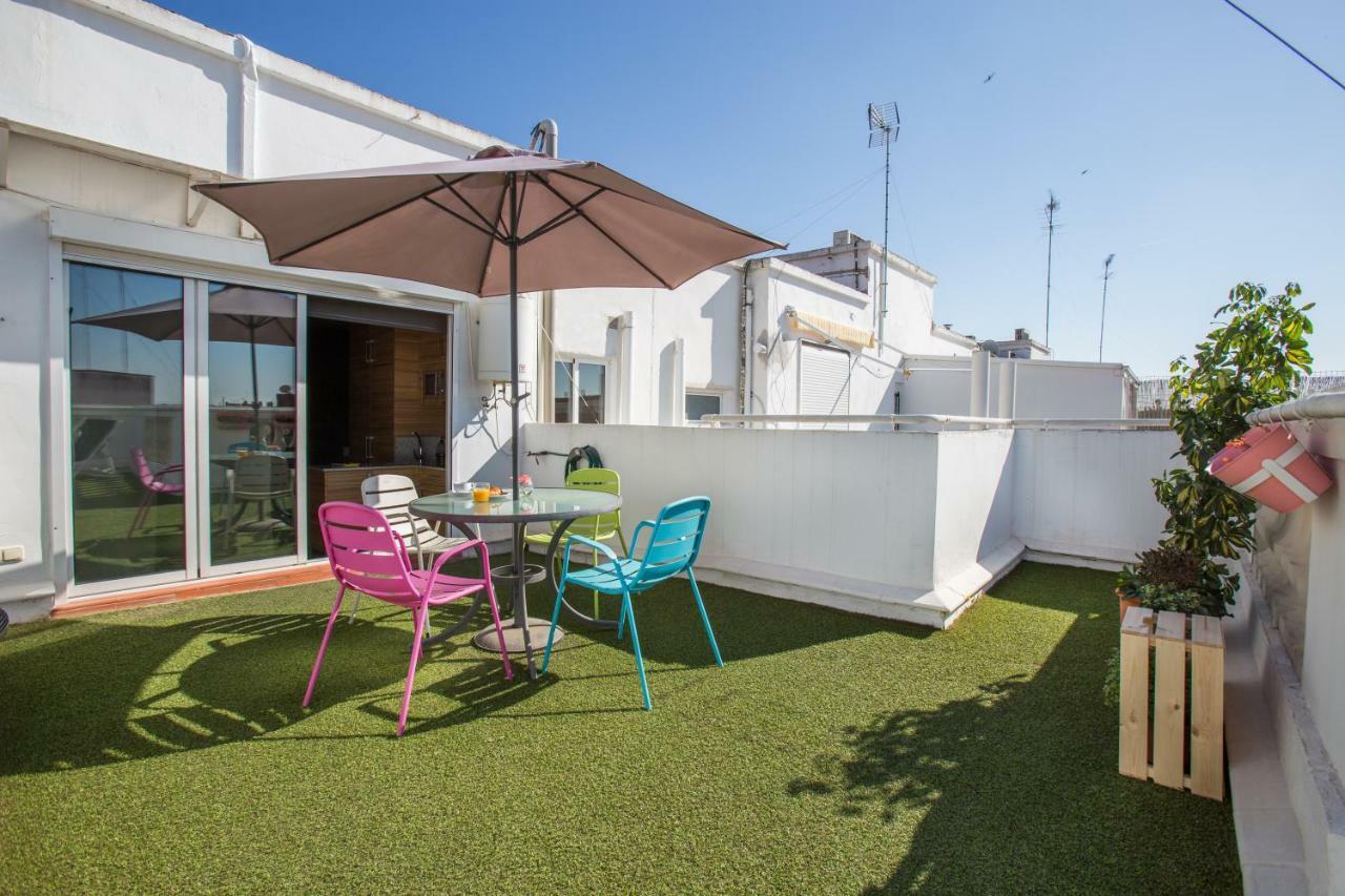 Apartmán Sky Touristic Attic Valencie Exteriér fotografie