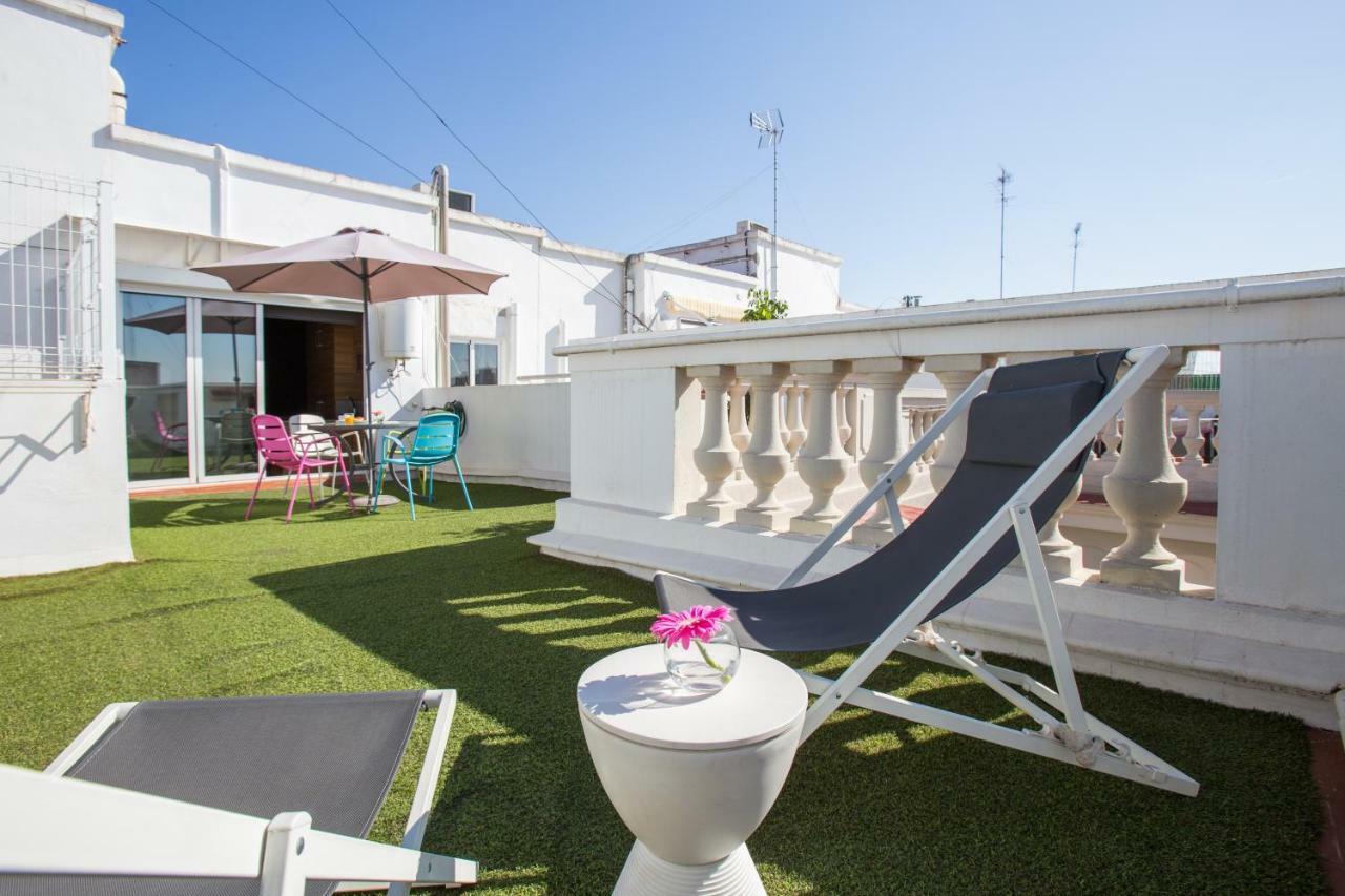 Apartmán Sky Touristic Attic Valencie Exteriér fotografie